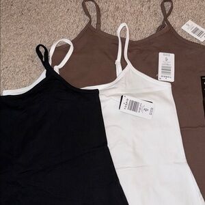 Torrid Camisole Set - Black, White, Brown - Size 00